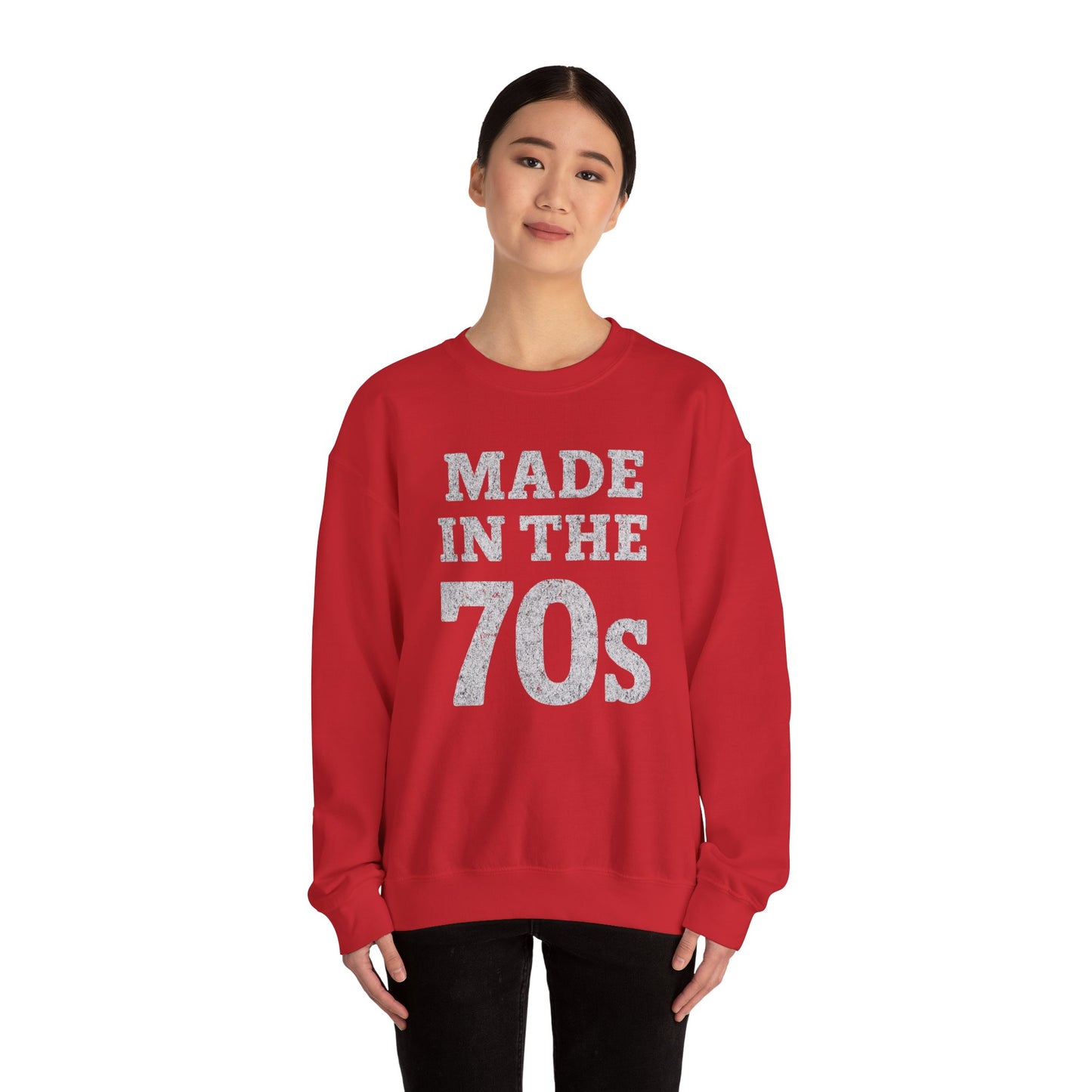 Retro 70s Crewneck Sweatshirt - Made in the 70s - Riff Raff Wear