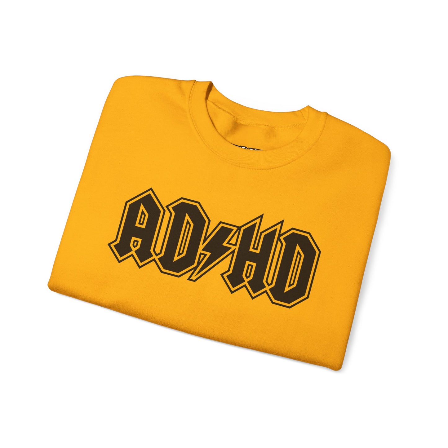 ADHD Graphic Crewneck Sweatshirt - Riff Raff Wear