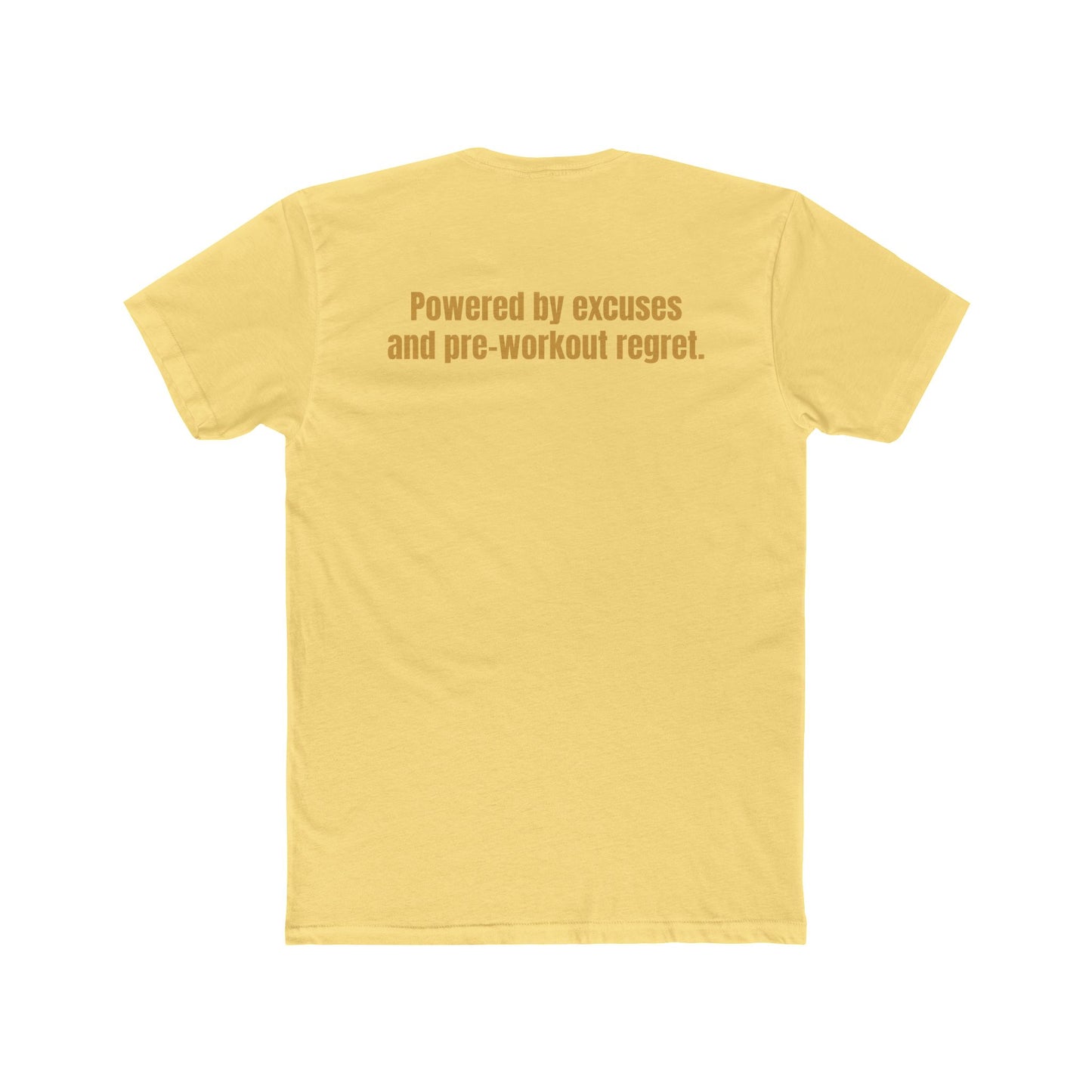 Unisex Cotton Crew Tee - Slump House Gym | No Reps, Just Vibes | Perfect for Fitness Enthusiasts - Riff Raff Underground