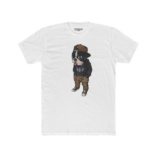 PetNique - Cool Dog Graphic Unisex Cotton Crew Tee - Casual Pet Lover Shirt - Riff Raff Wear
