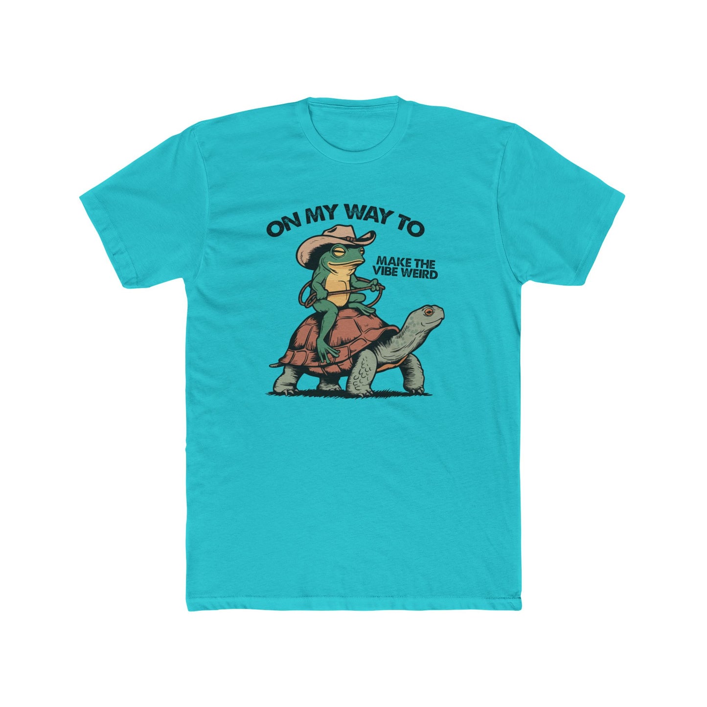 Whimsical Animal Graphic Tee, Playful T-Shirt, Unisex Cotton Crew, Funny Gift, Casual Wear, Riff Raff Wear