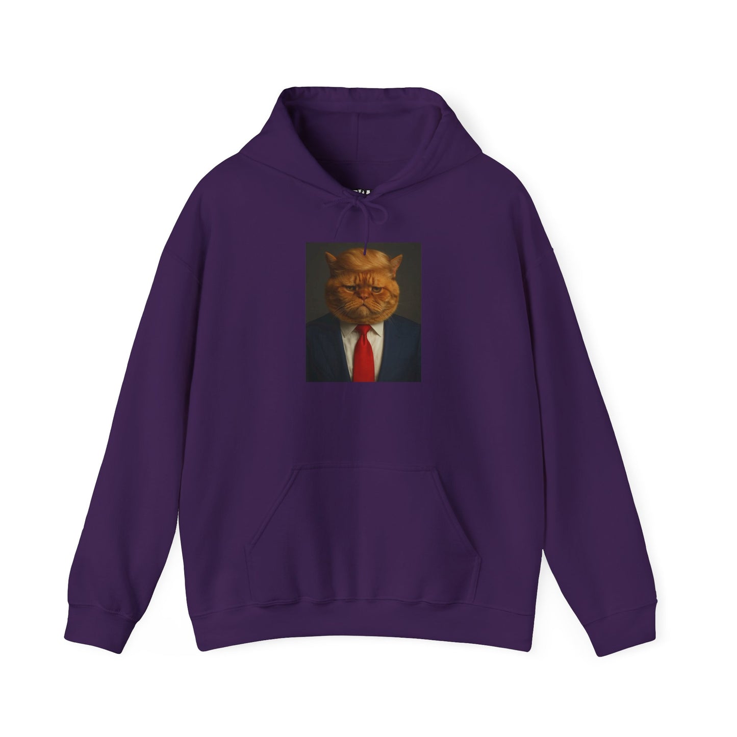 Funny Cat Presidente Hoodie - Unisex Heavy Blend™ Sweatshirt - Riff Raff Wear