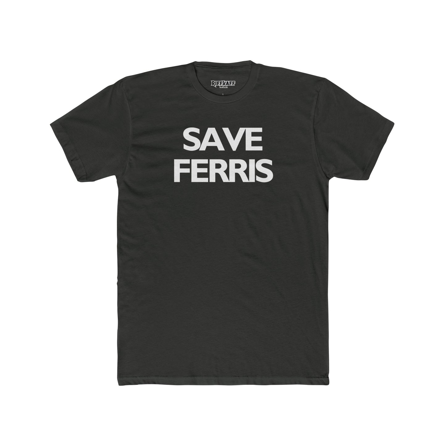Vintage Style Save Ferris Unisex Cotton Crew Tee - Riff Raff Wear