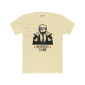 Riff Raff Wear Shoot This Trump 2024 Unisex Cotton Crew Tee