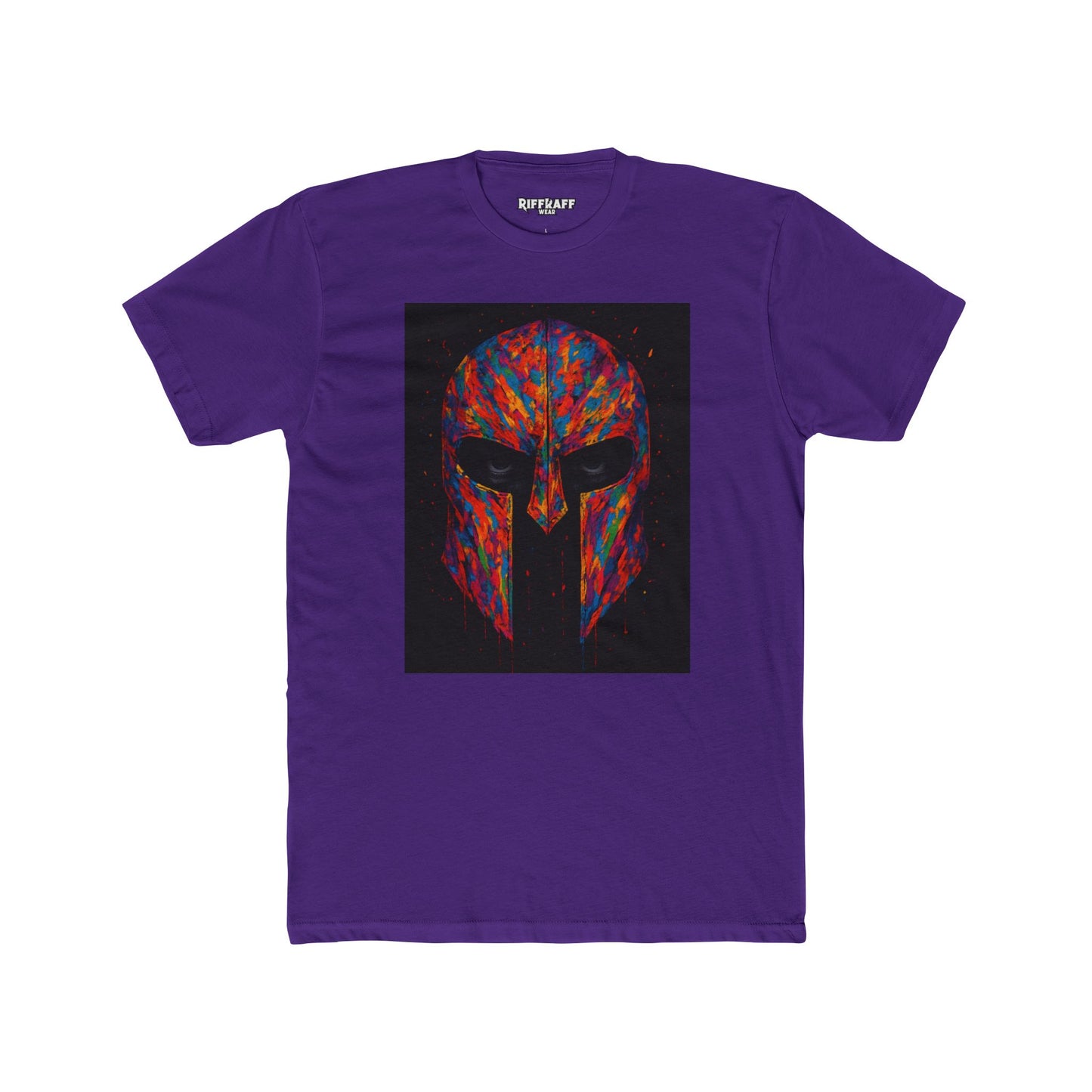 Spartan Warrior Graphic Tee | Unisex Cotton Crew Shirt for Fitness & Casual Wear - Riff Raff Wear