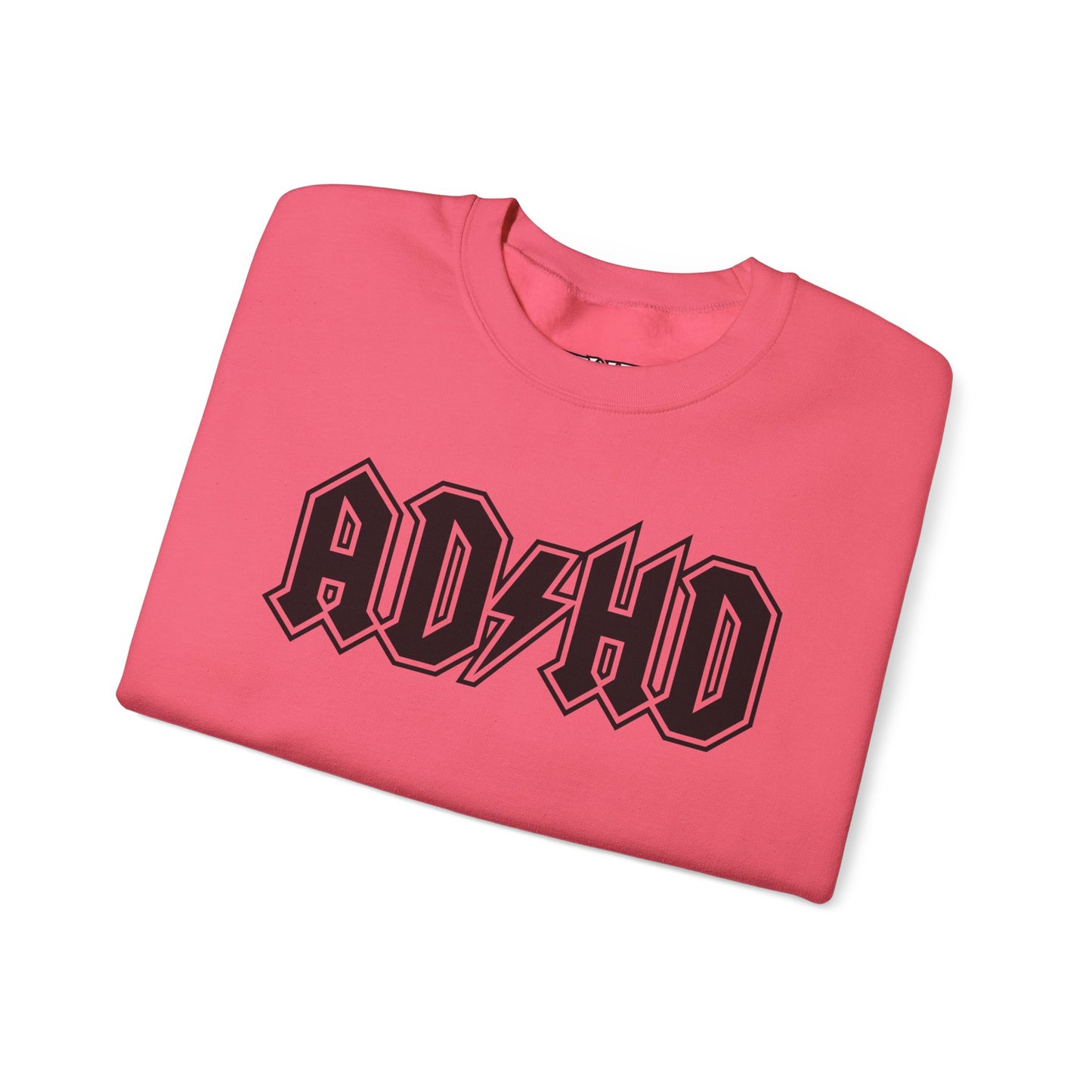 ADHD Graphic Crewneck Sweatshirt - Riff Raff Wear