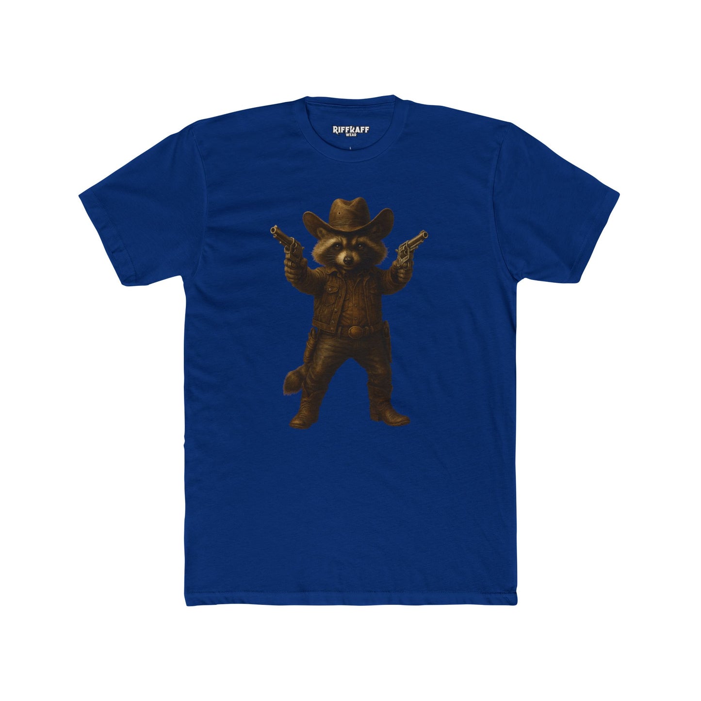 Funny Cowboy Graphic Tee, Unisex Cotton Crew Shirt, Western Style - Riff Raff Wear