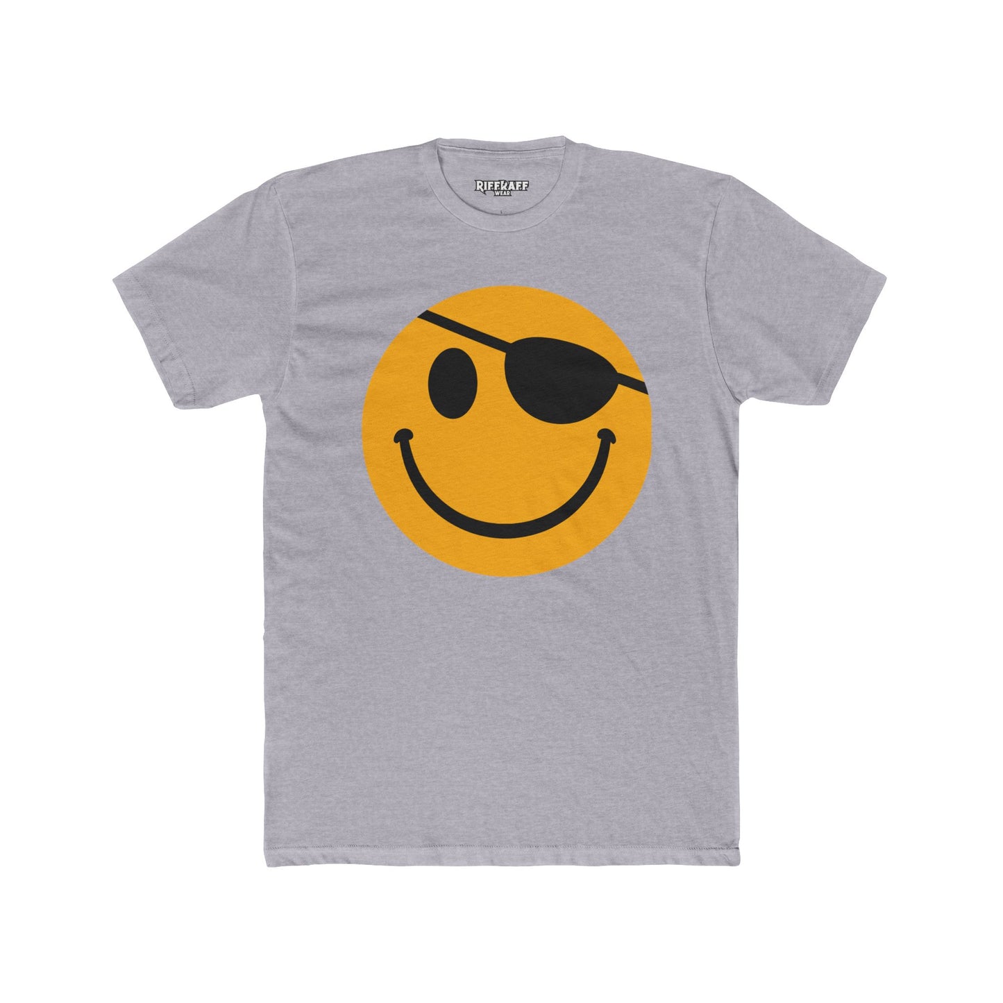 Pirate Smile Unisex Cotton Crew Tee - Fun and Playful Graphic T-Shirt - Riff Raff Wear