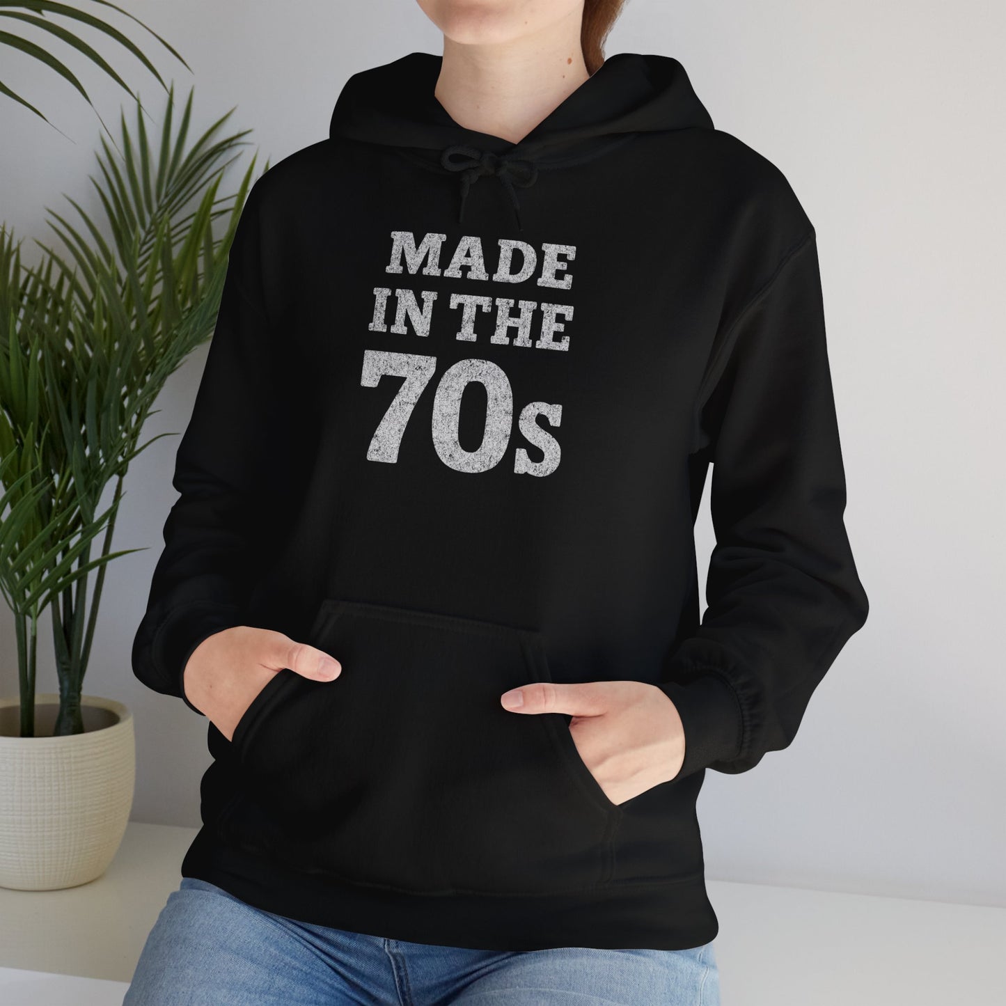 Retro 70s Unisex Hooded Sweatshirt - Made in the 70s - Riff Raff Wear