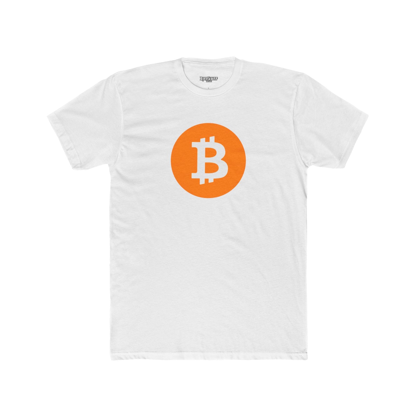 Bitcoin Men's Cotton Crew Tee - Riff Raff Wear