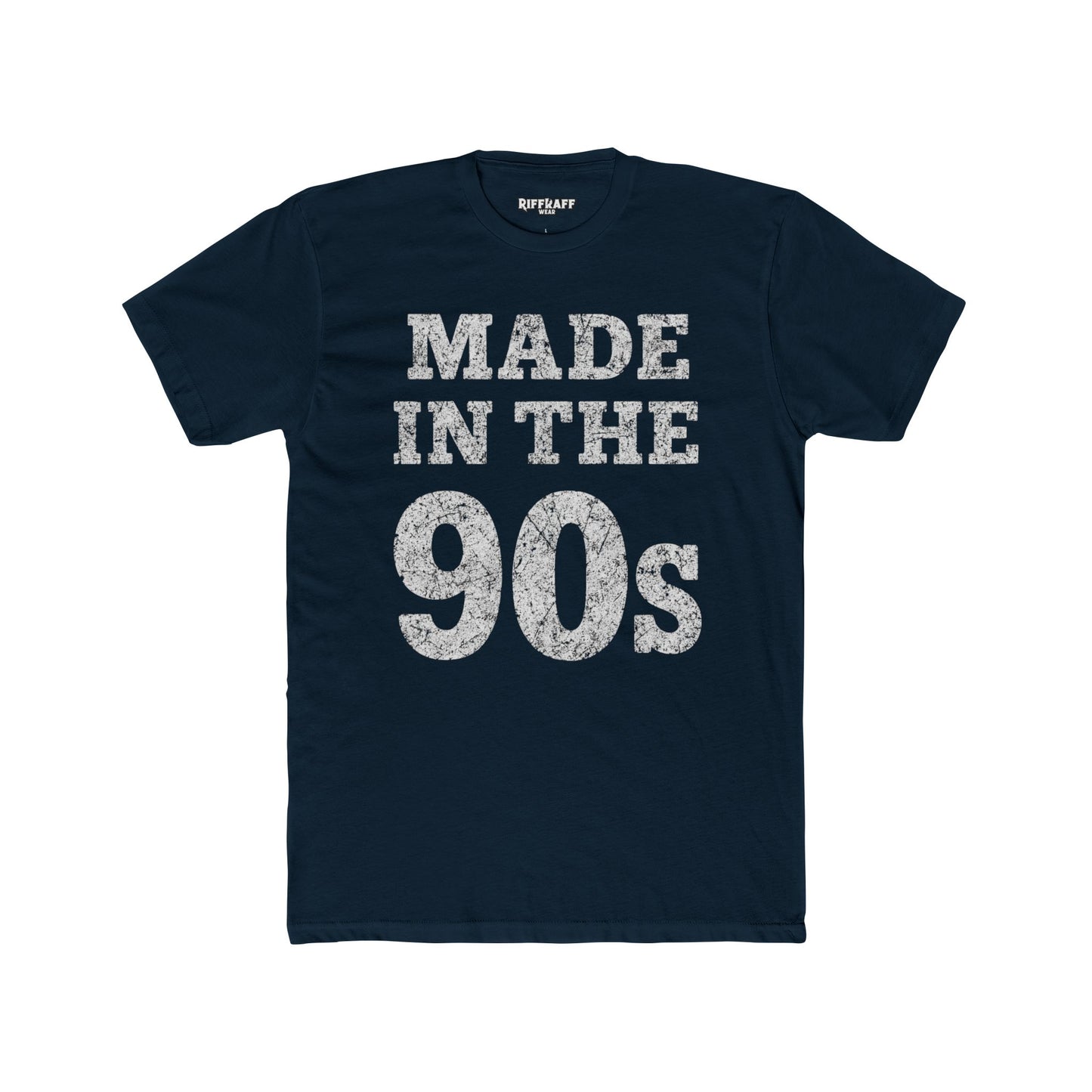 90s Vintage Style Unisex Cotton Crew Tee - Made in the 90s - Riff Raff Wear
