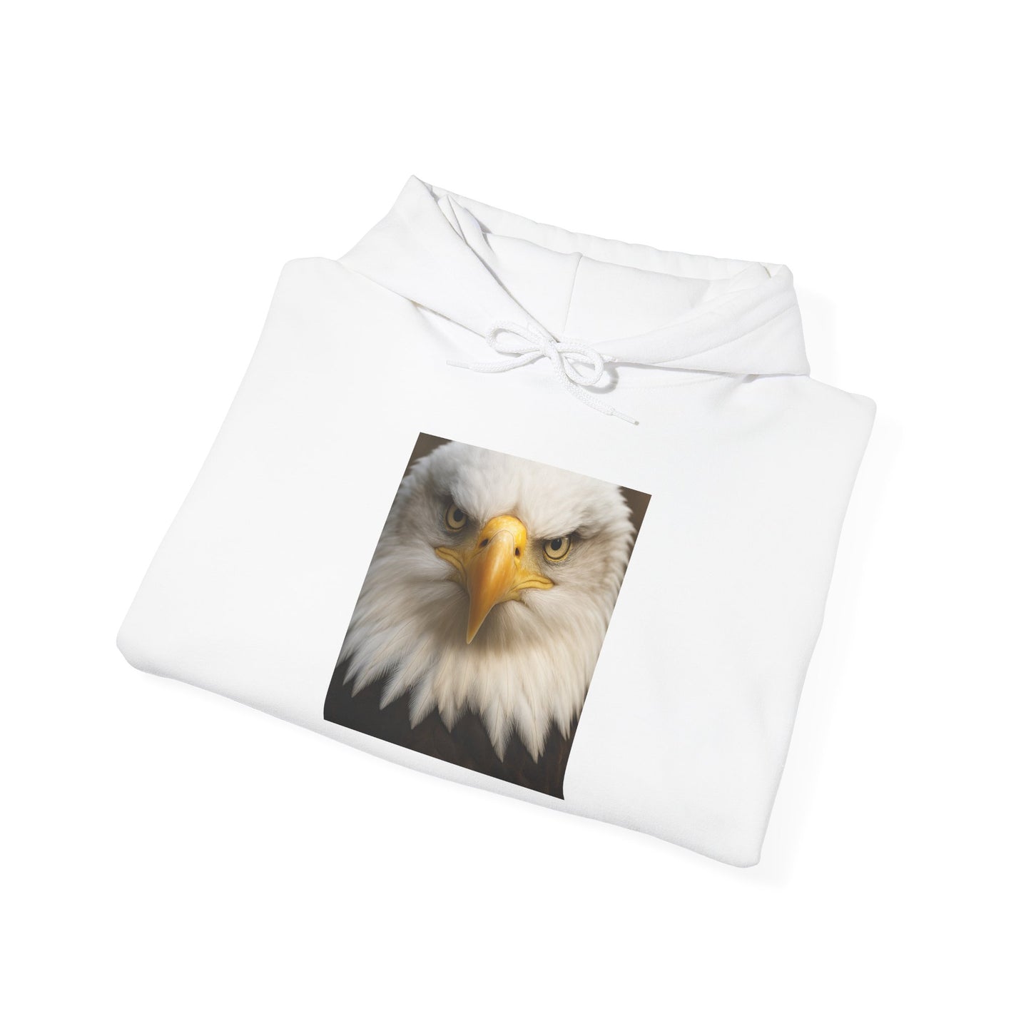 Eagle Graphic Heavy Blend Hoodie - Unisex Sweatshirt for Nature Lovers - Riff Raff Wear