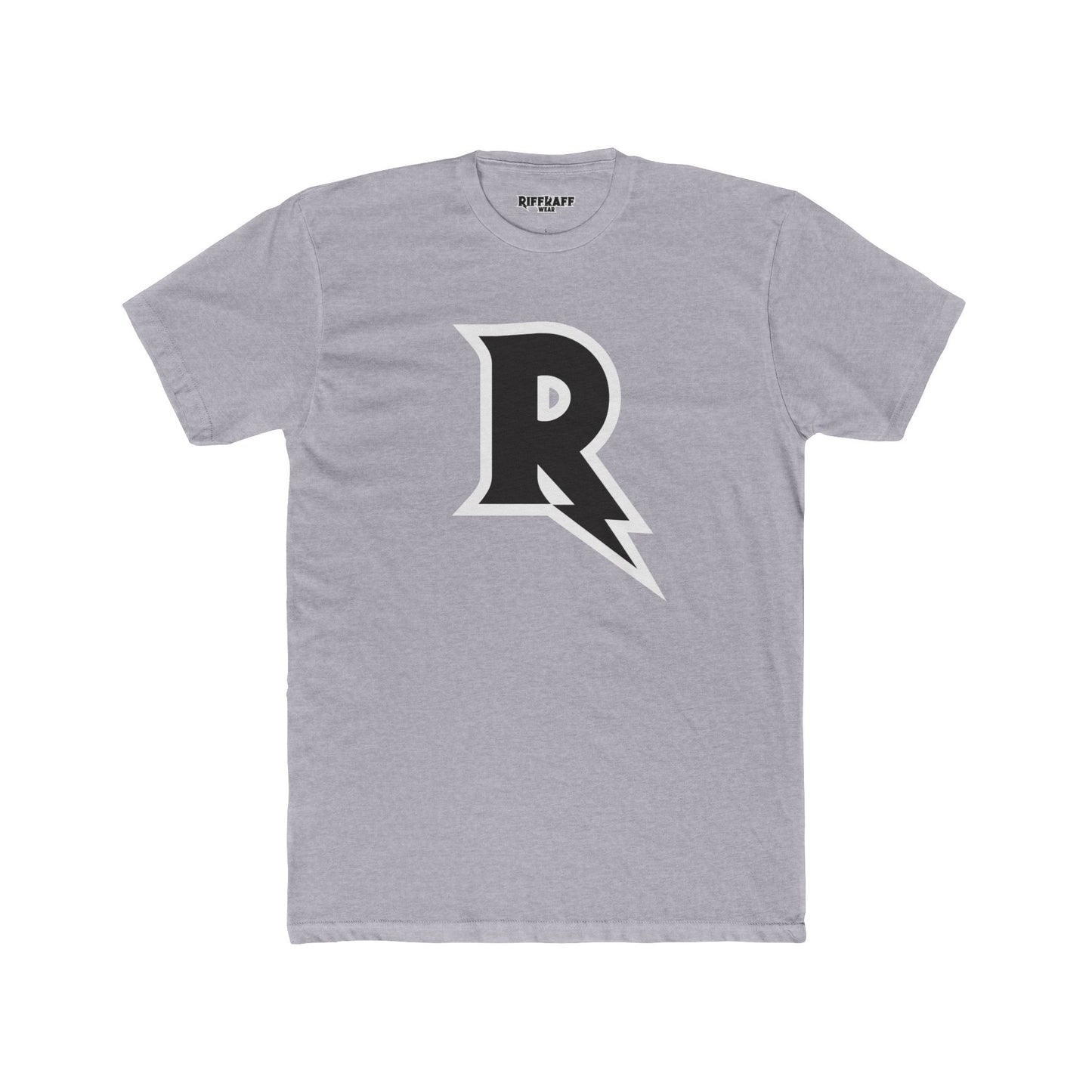 RIff Raff R Lightning Unisex Cotton Crew Tee - Casual Graphic T-Shirt for Everyday Wear - Riff Raff Wear