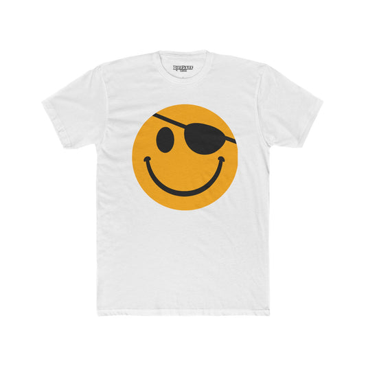 Pirate Smile Unisex Cotton Crew Tee - Fun and Playful Graphic T-Shirt - Riff Raff Wear