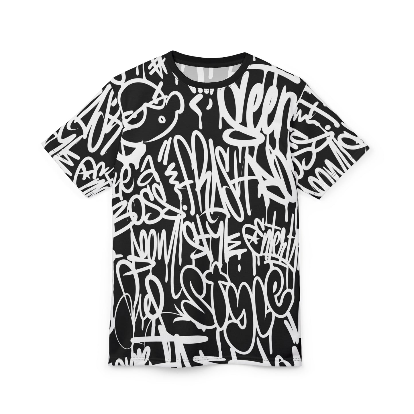 Graffiti Style Unisex T-Shirt - Urban Art Graphic Tee - Riff Raff Wear