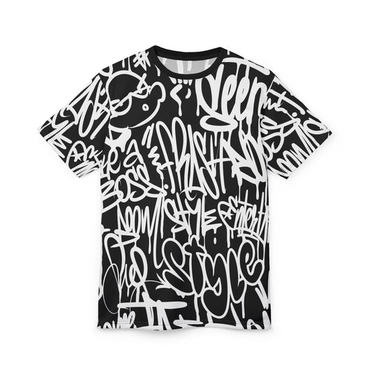 Graffiti Style Unisex T-Shirt - Urban Art Graphic Tee - Riff Raff Wear