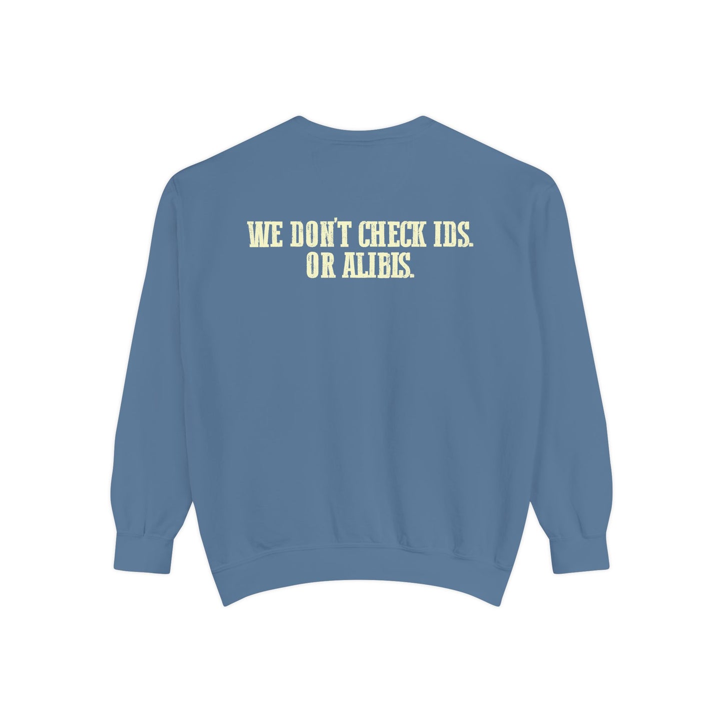 Funny Gator's Bar & Grill Sweatshirt | Unisex Garment-Dyed Crewneck - Riff Raff Wear