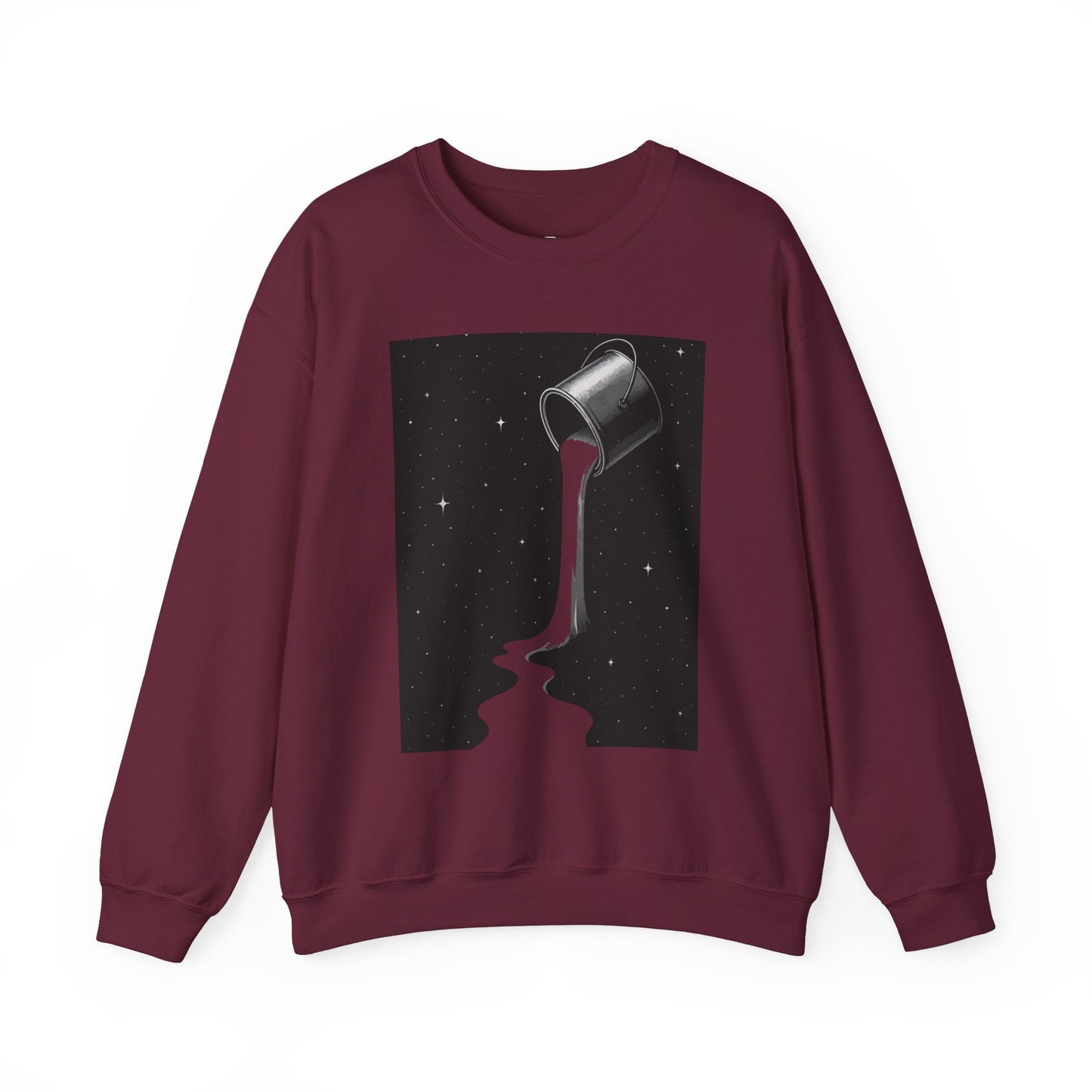 Cosmic Pour Crewneck Sweatshirt - Unisex Heavy Blend™ - Riff Raff Wear