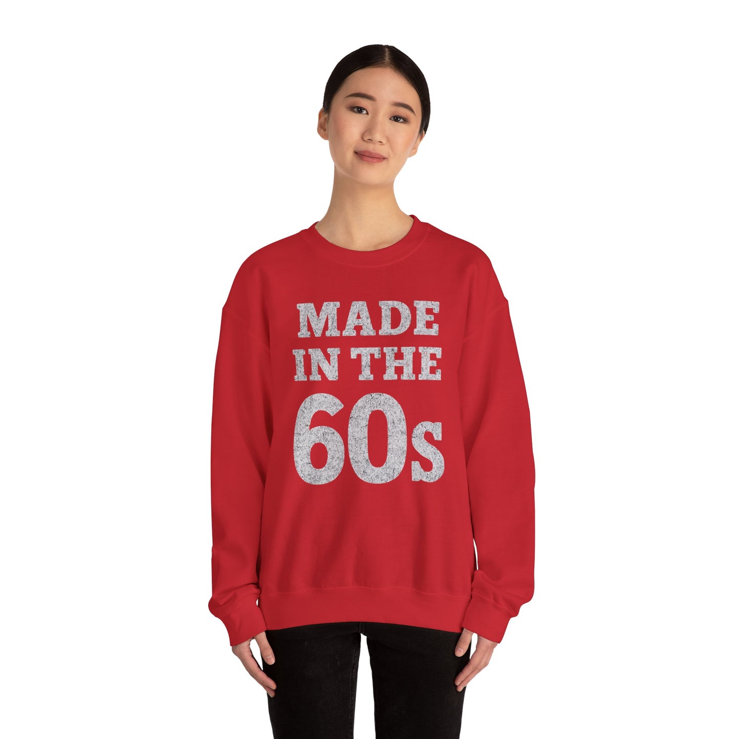Vintage 60s Crewneck Sweatshirt - Retro Style Made in the 60s - Riff Raff Wear