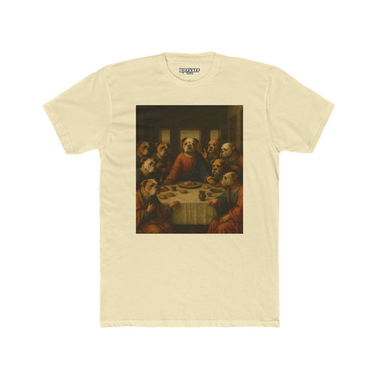 The Last Supper Unisex Cotton Crew Tee - Artistic Heritage Shirt - Riff Raff Wear
