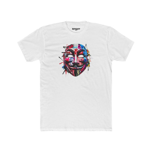 Streetwear T-Shirt - Graffiti Mask - Riff Raff Wear
