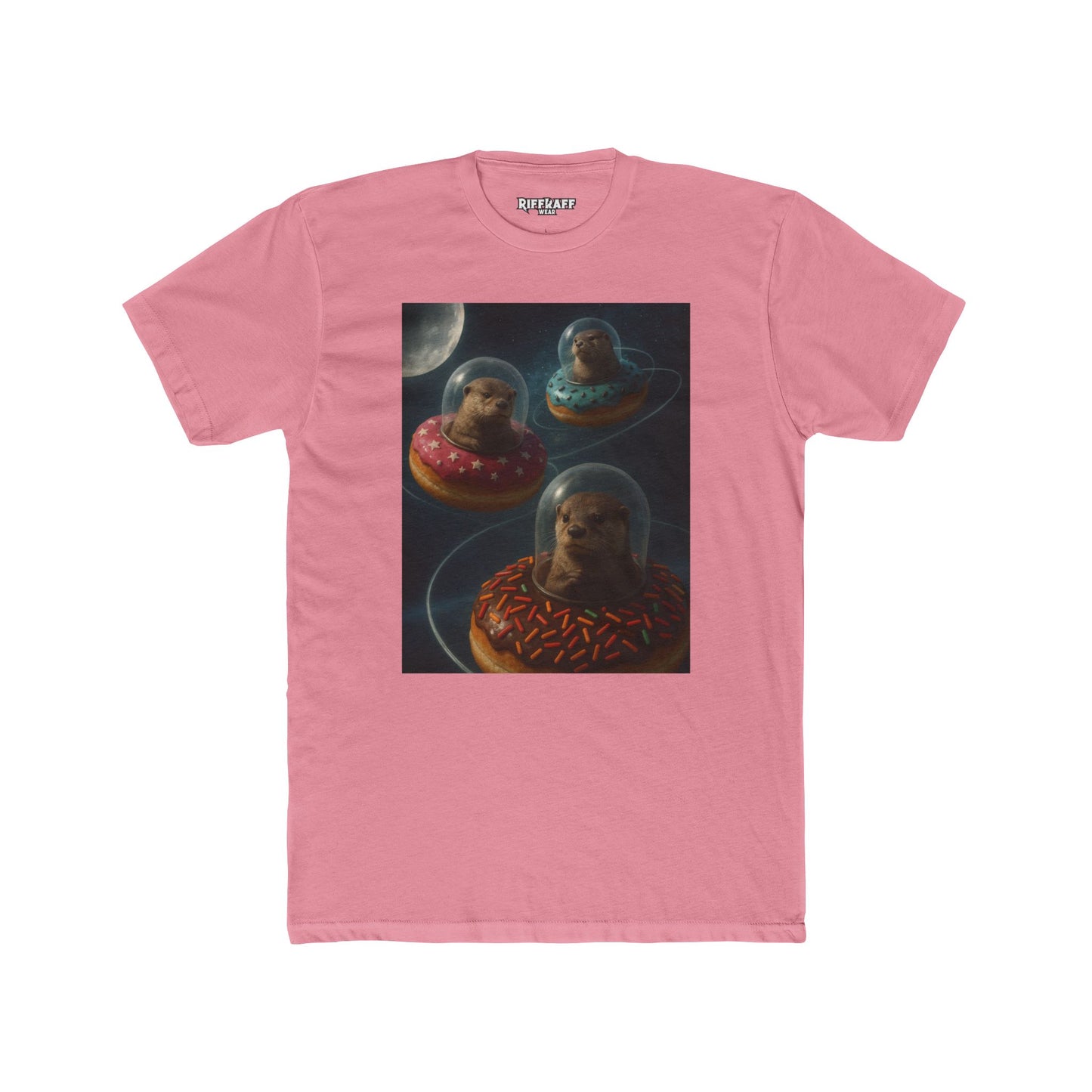 Otter Space Unisex Cotton Crew Tee - Riff Raff Wear