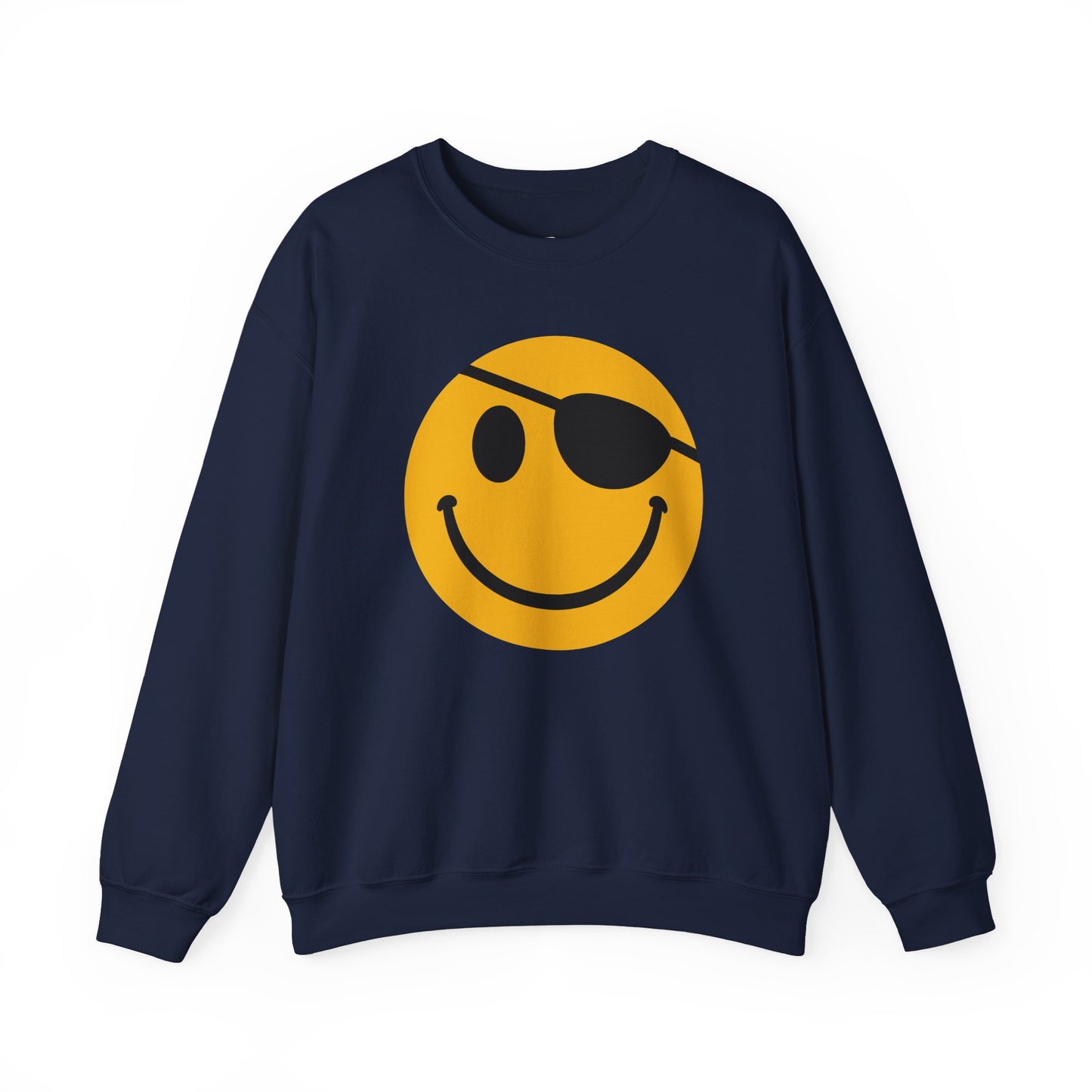 Pirate Smile Crewneck Sweatshirt - Unisex Heavy Blend - Riff Raff Wear