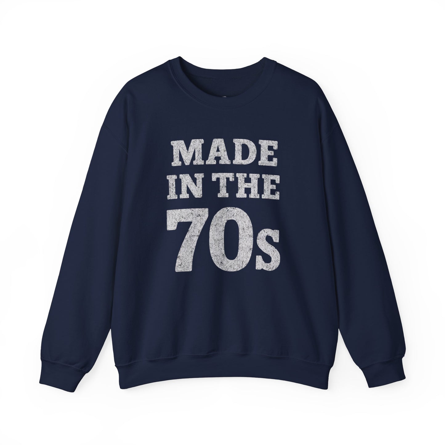 Retro 70s Crewneck Sweatshirt - Made in the 70s - Riff Raff Wear