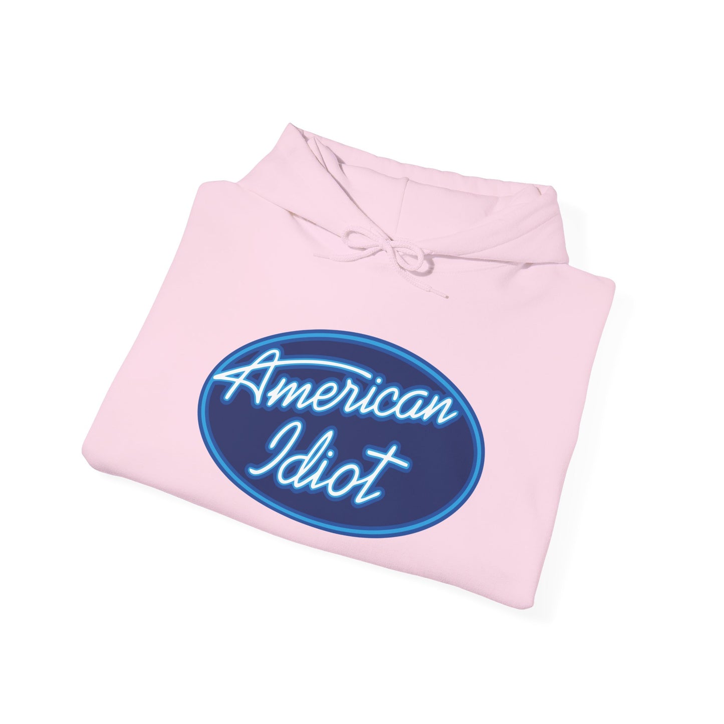 Parody Logo Series - American Idiot Neon Hoodie - Unisex Heavy Blend™ Sweatshirt - Riff Raff Wear