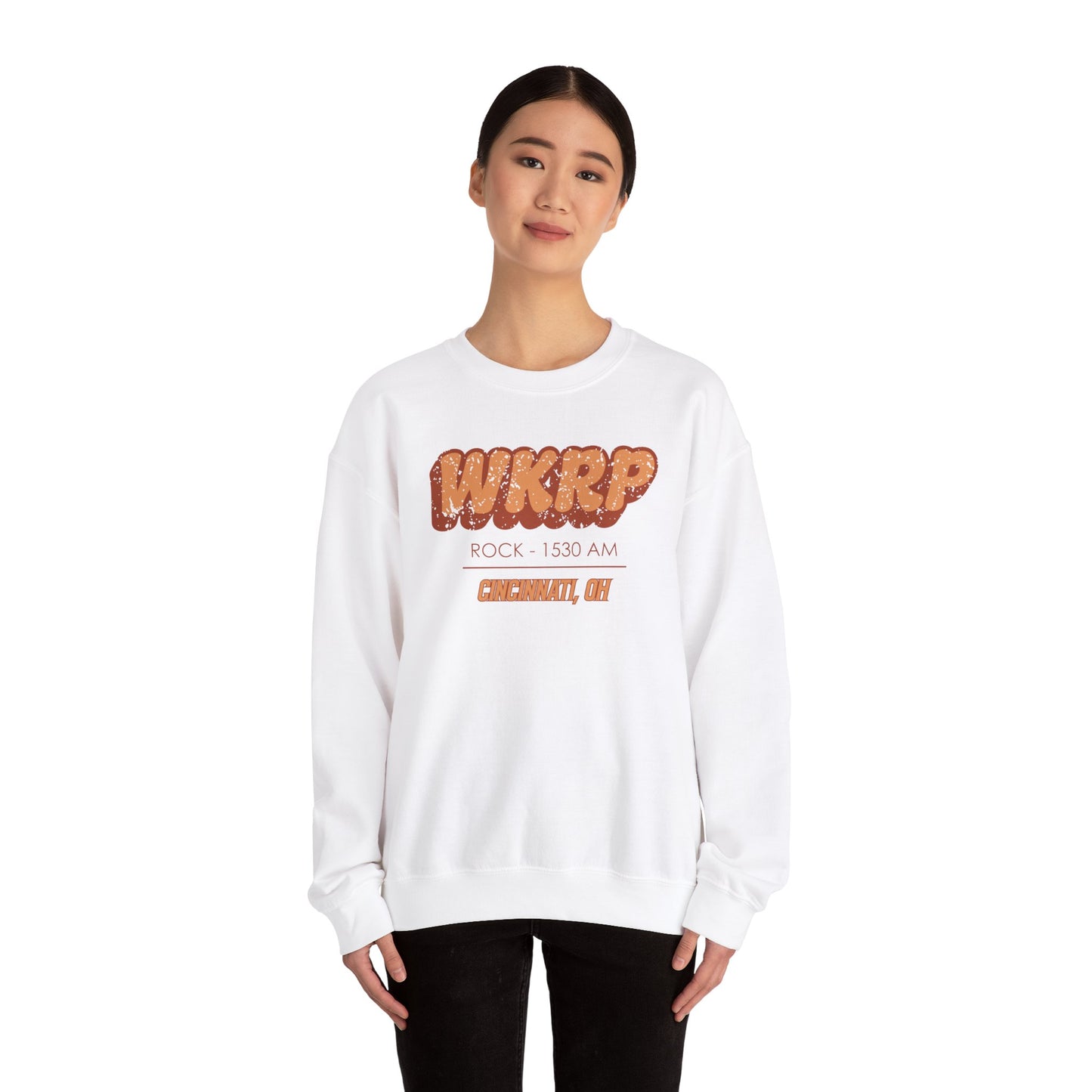 WKRP - Unisex Heavy Blend™ Crewneck Sweatshirt - Riff Raff Wear