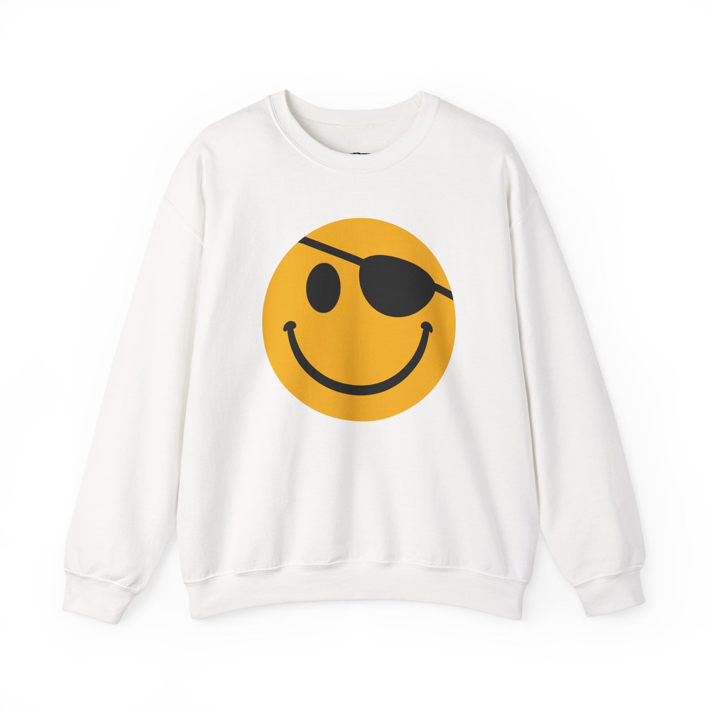 Pirate Smile Crewneck Sweatshirt - Unisex Heavy Blend - Riff Raff Wear
