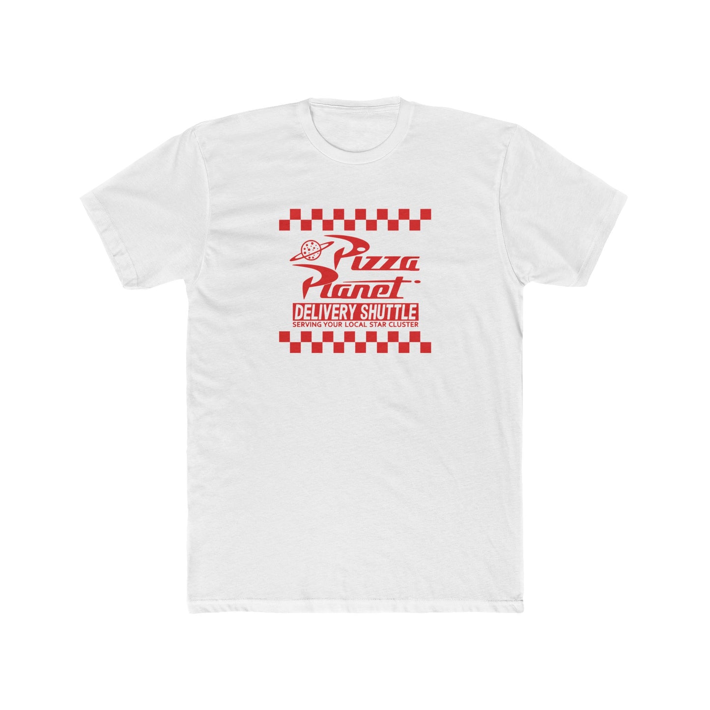 Pizza Planet Delivery Crew Tee - Unisex Cotton T-Shirt for Pizza Lovers - Riff Raff Wear