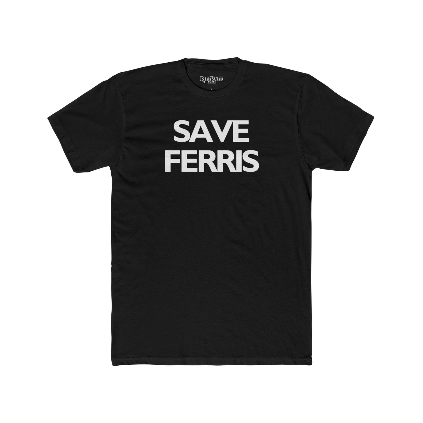 Vintage Style Save Ferris Unisex Cotton Crew Tee - Riff Raff Wear