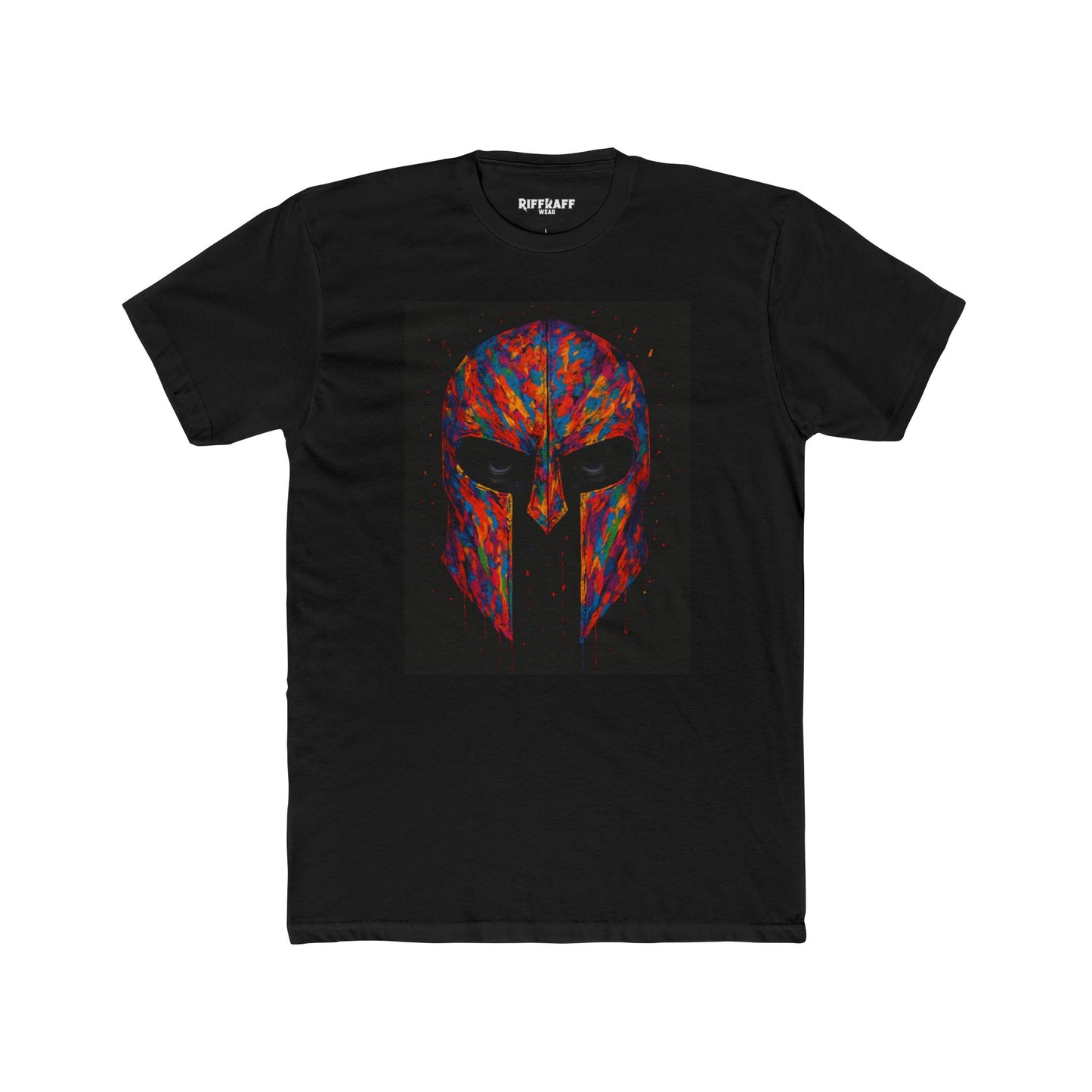 Spartan Warrior Graphic Tee | Unisex Cotton Crew Shirt for Fitness & Casual Wear - Riff Raff Wear