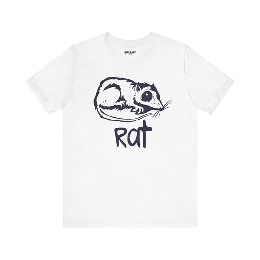 Cute Rat Graphic Tee - Unisex Jersey Short Sleeve Shirt