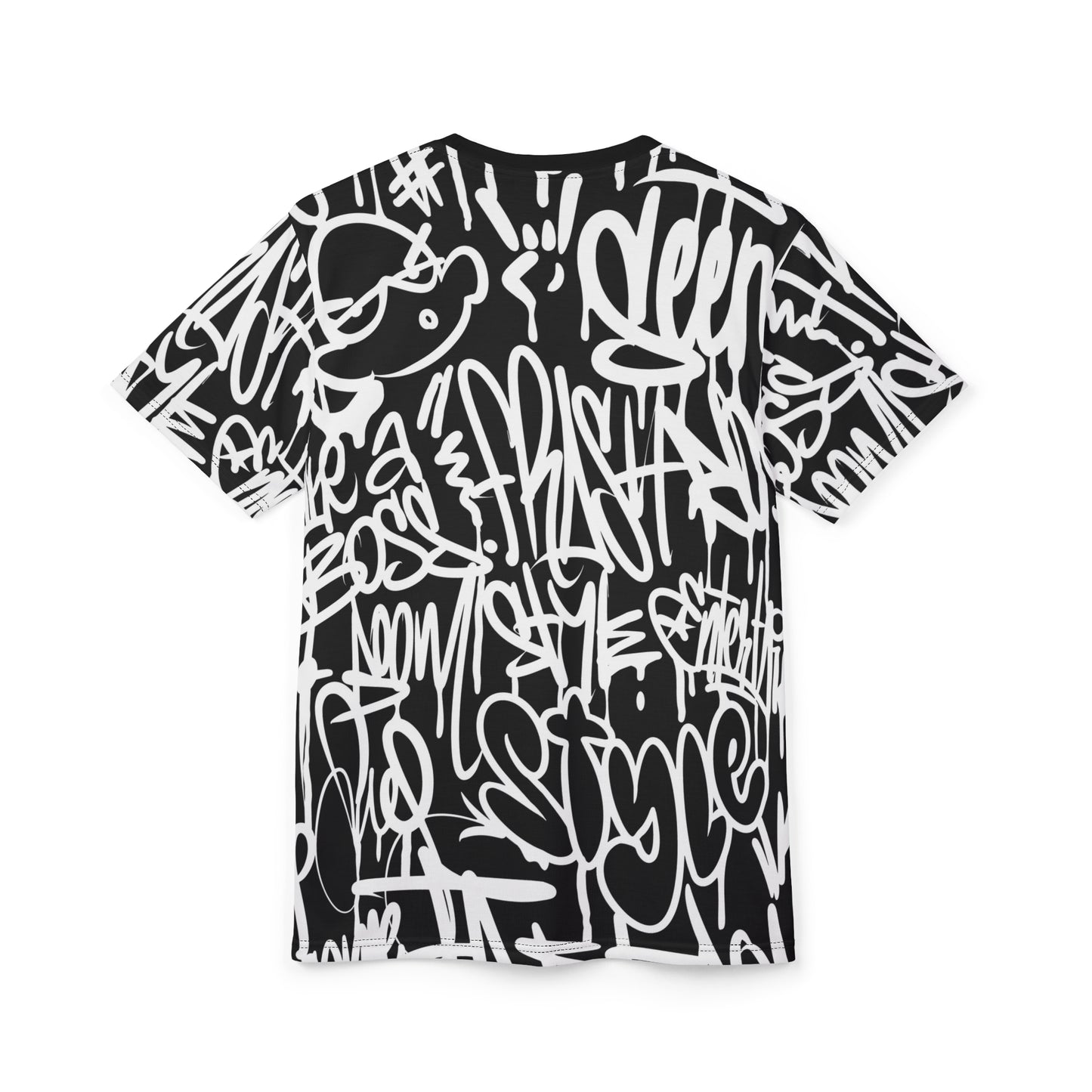 Graffiti Style Unisex T-Shirt - Urban Art Graphic Tee - Riff Raff Wear