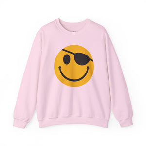 Pirate Smile Crewneck Sweatshirt - Unisex Heavy Blend - Riff Raff Wear