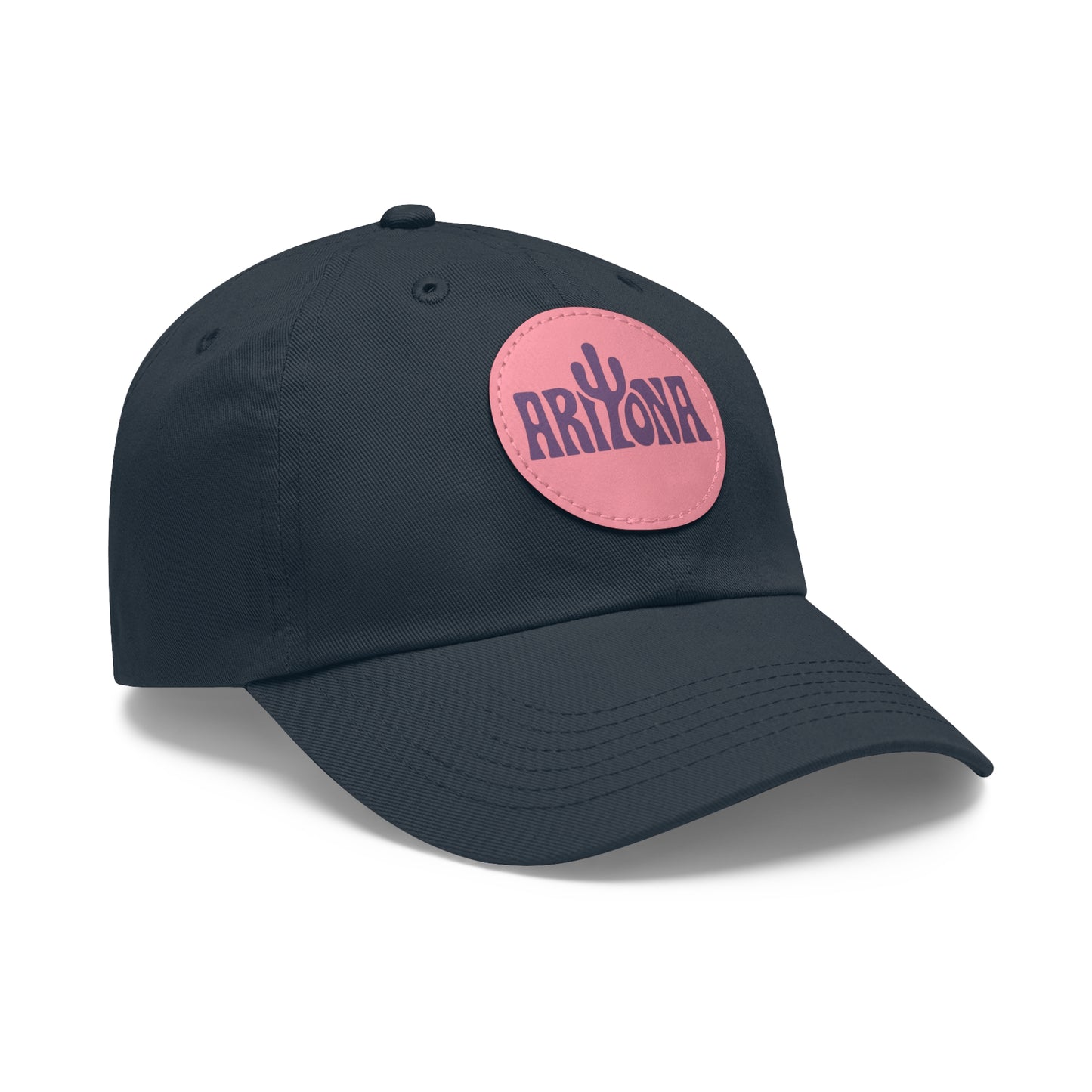Arizona Dad Hat with Leather Patch - Casual & Stylish Cap