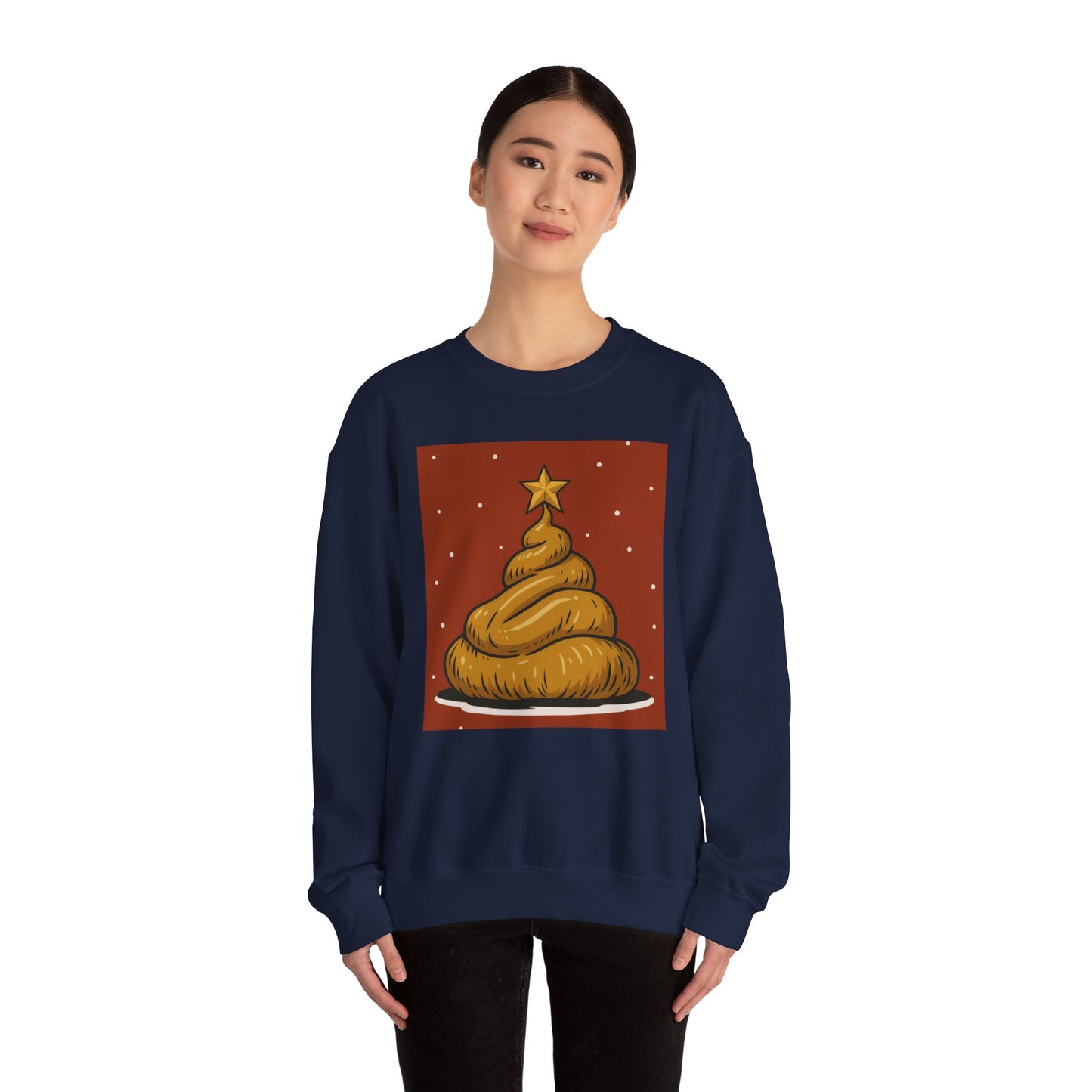 Funny Holiday Sweatshirt, Christmas Sweatshirt, Unisex Crewneck, Holiday Humor Top, Gift for Friends, Xmas Sweater - Riff Raff Wear
