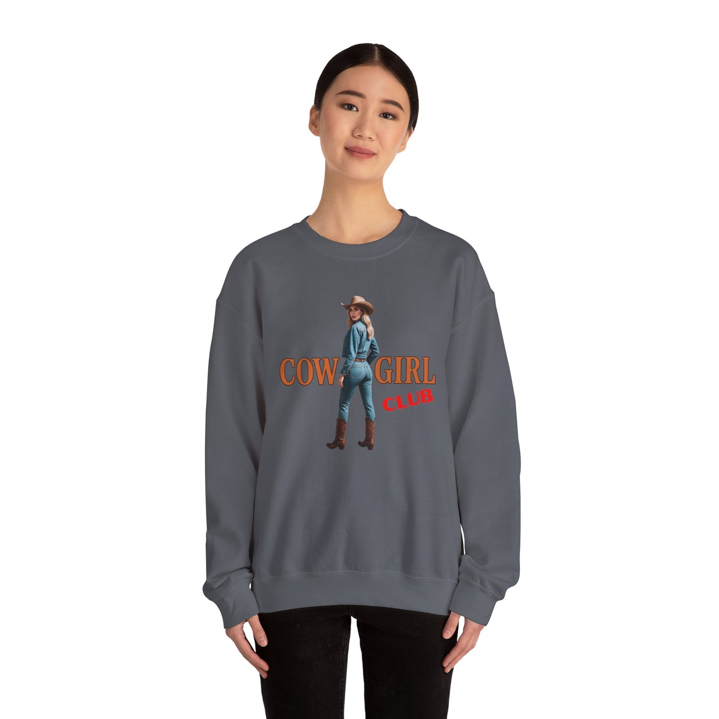 Cowgirl Club Unisex Heavy Blend™ Sweatshirt - Riff Raff Wear