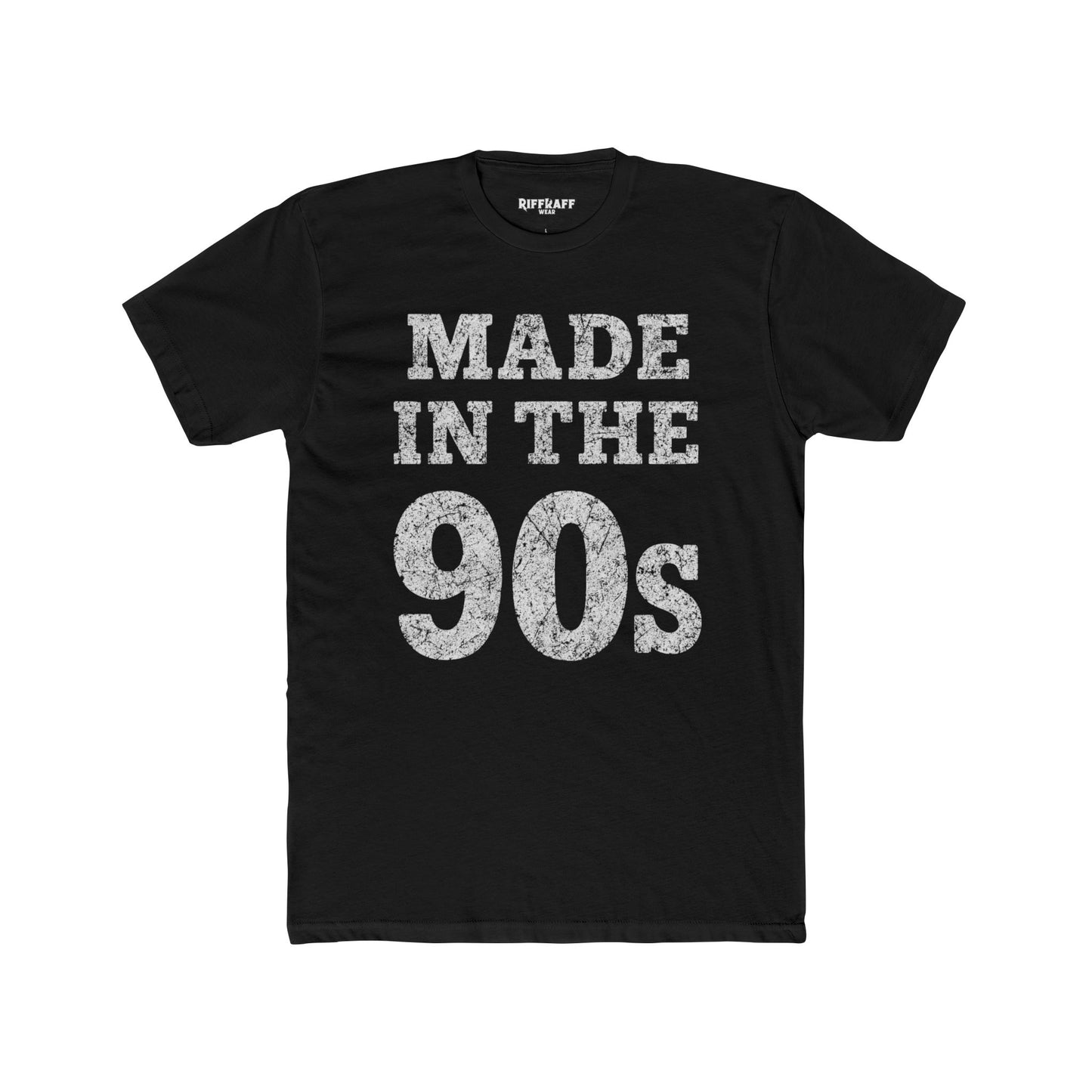 90s Vintage Style Unisex Cotton Crew Tee - Made in the 90s - Riff Raff Wear