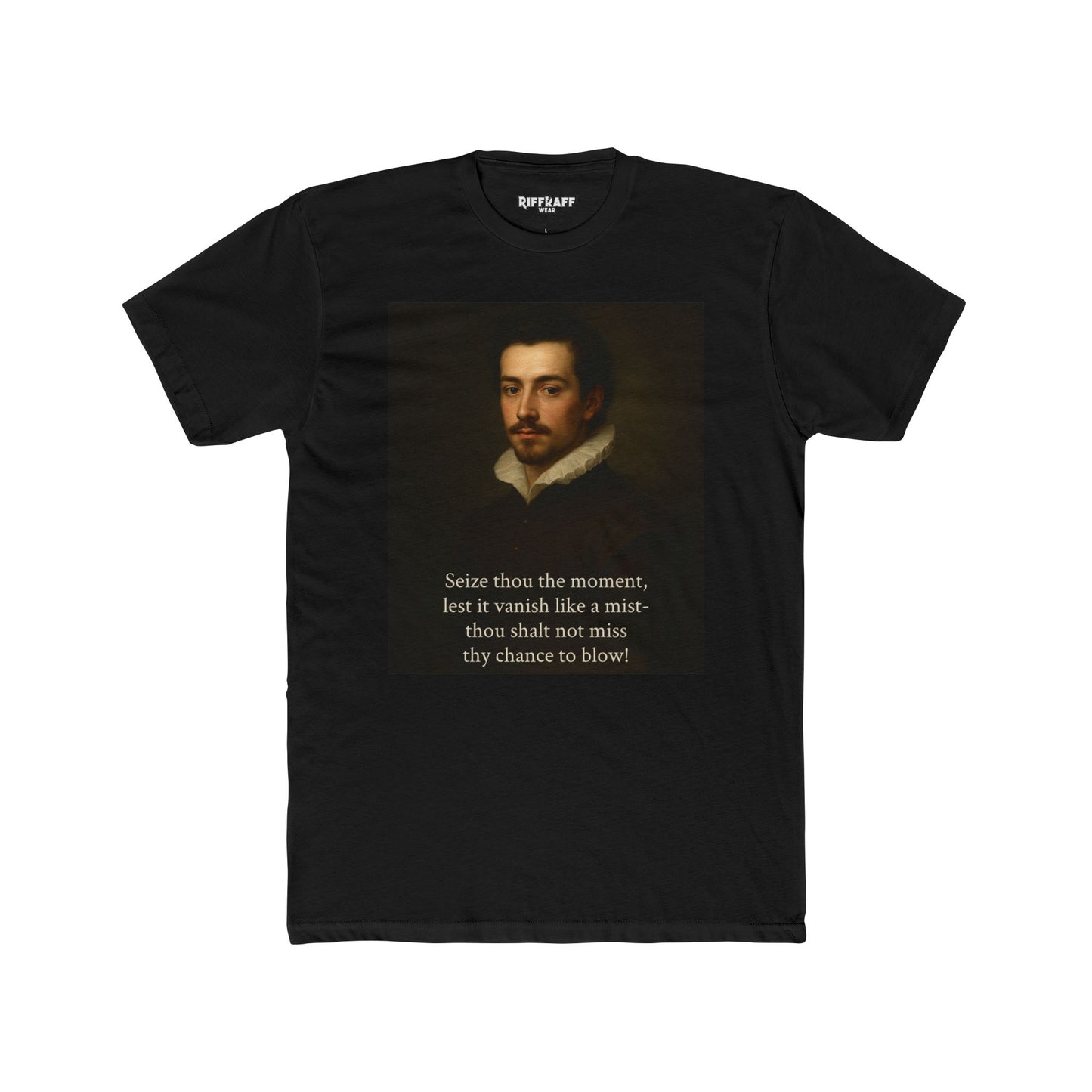 Inspirational Quote Tee, Vintage Aesthetic T-Shirt, Motivational Cotton Crew, Art Lover Gift - Riff Raff Wear