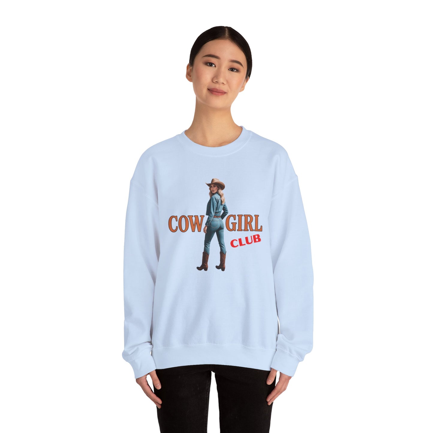 Cowgirl Club Unisex Heavy Blend™ Sweatshirt - Riff Raff Wear