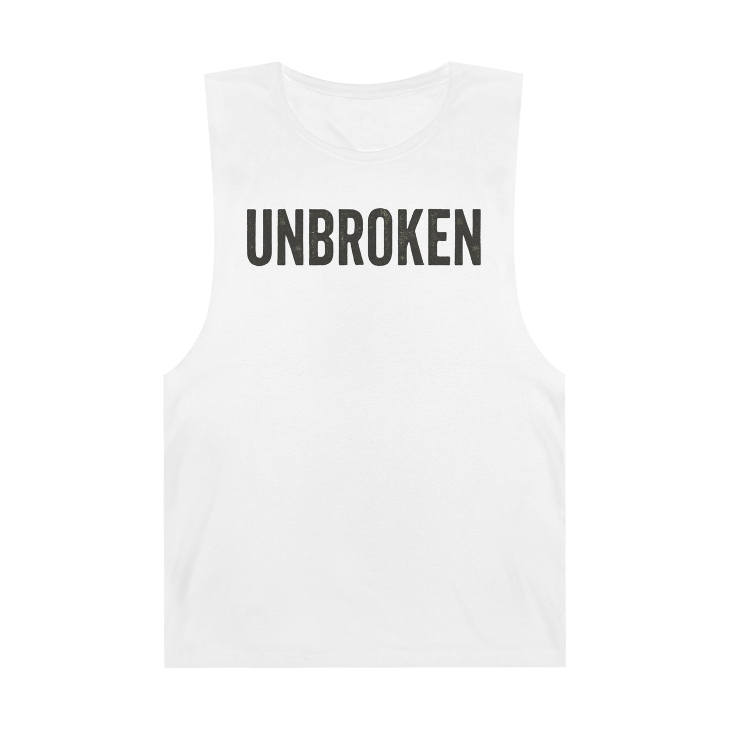 Unisex Unbroken Tank - Motivational Workout Apparel - Riff Raff Wear