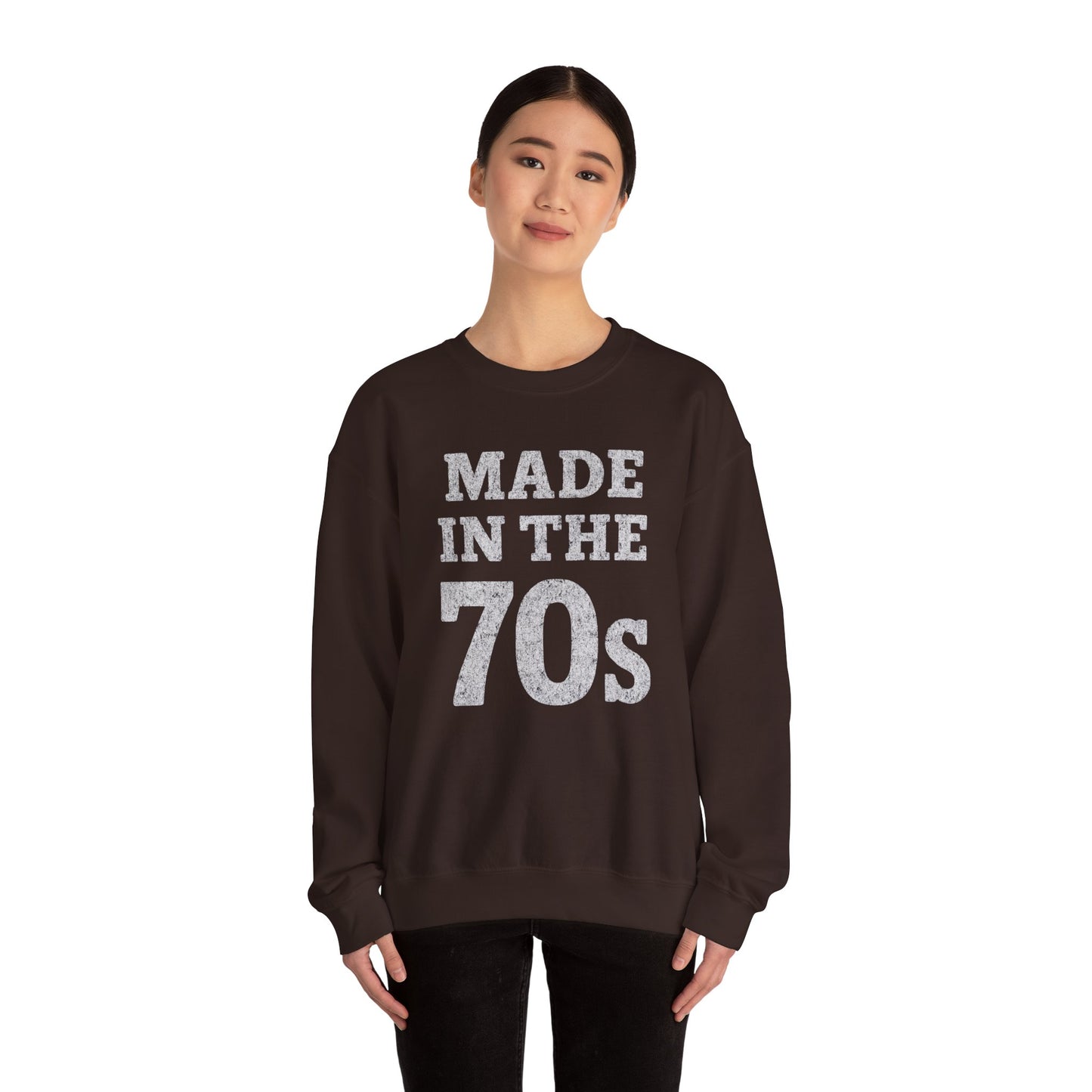 Retro 70s Crewneck Sweatshirt - Made in the 70s - Riff Raff Wear