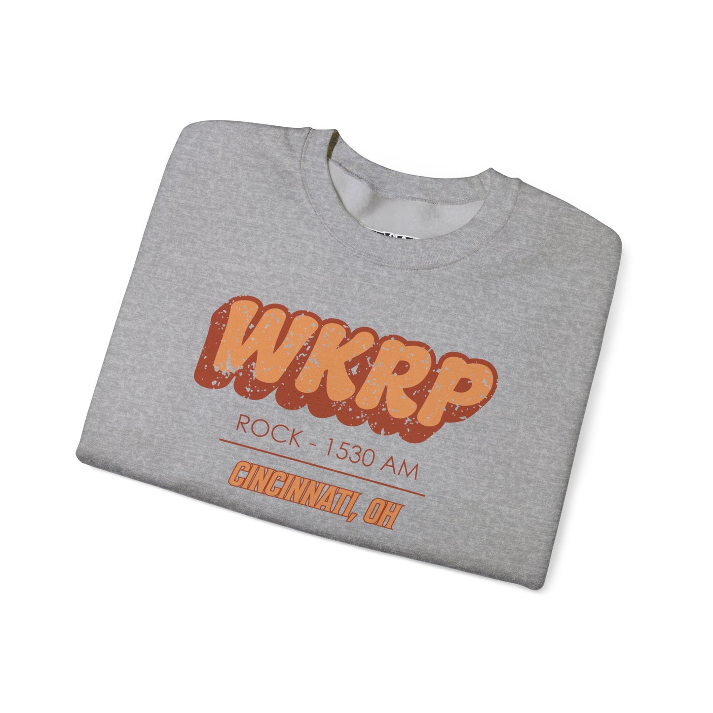 WKRP - Unisex Heavy Blend™ Crewneck Sweatshirt - Riff Raff Wear