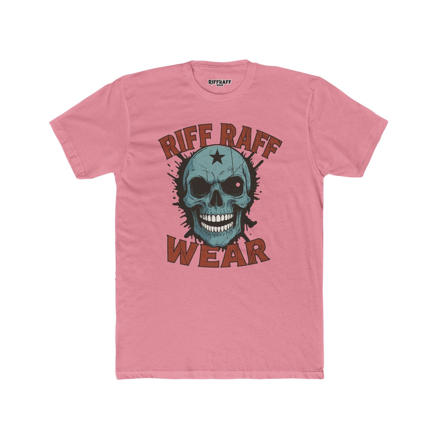 Skull Graphic Unisex Cotton Crew Tee Riff Raff Wear