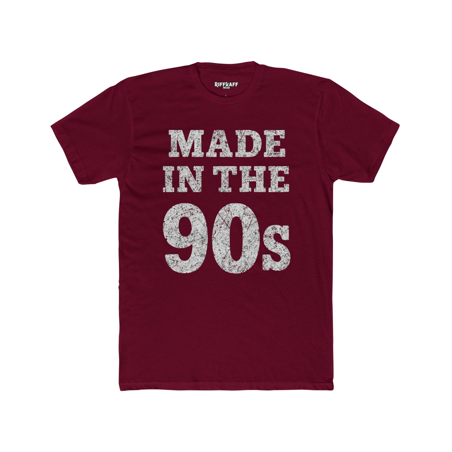 90s Vintage Style Unisex Cotton Crew Tee - Made in the 90s - Riff Raff Wear