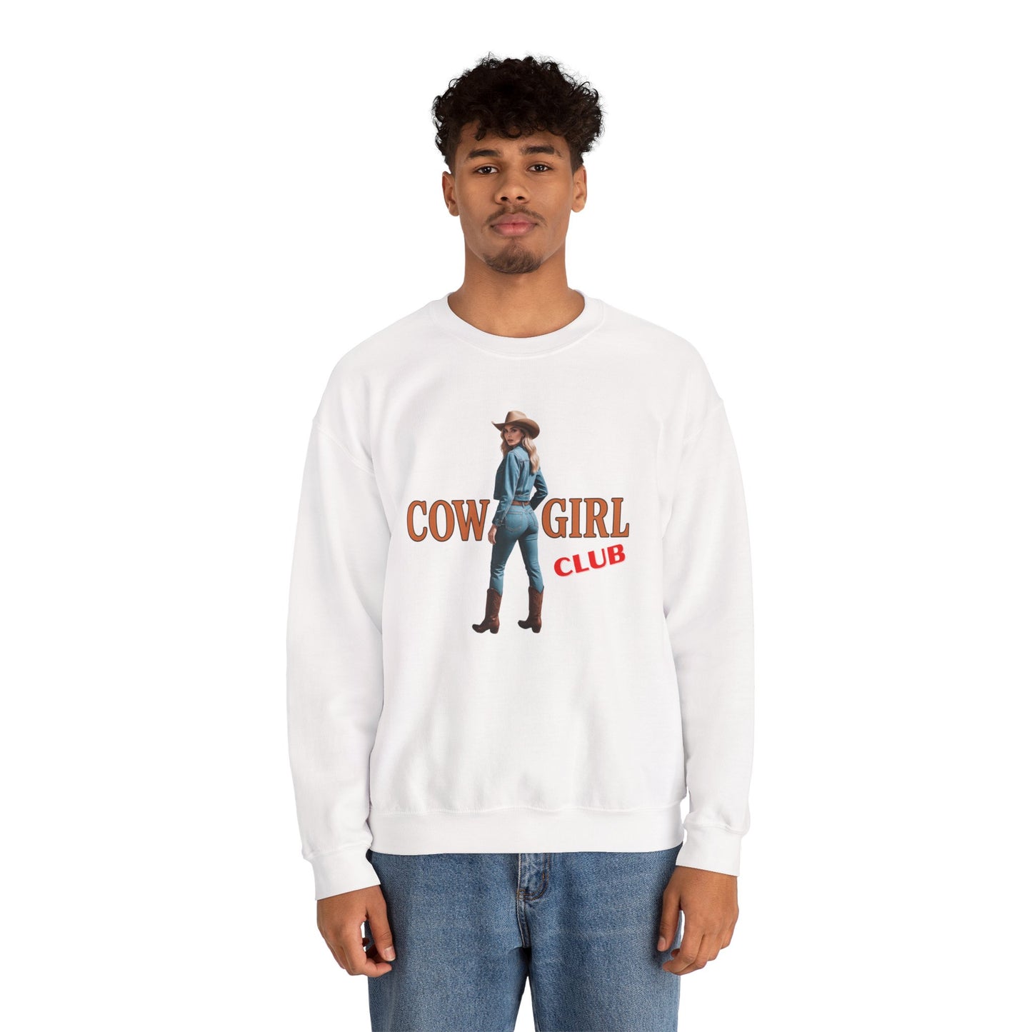 Cowgirl Club Unisex Heavy Blend™ Sweatshirt - Riff Raff Wear