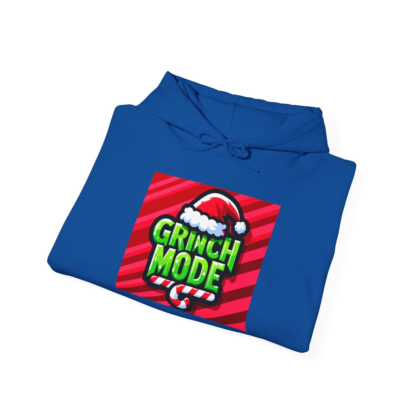 Festive Grinch Mode Hoodie - Cozy Holiday Apparel, Christmas Gift, Unisex Sweatshirt, Fun Winter Wear, Gift for Grinch Lovers - Riff Raff Wear